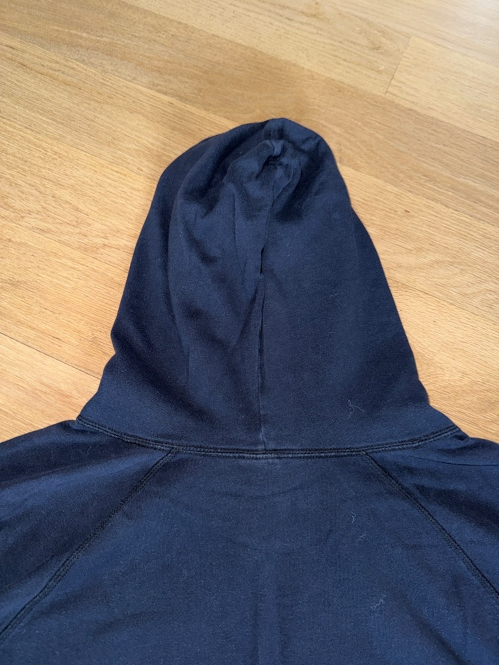 GAP Navy Hoodie with White Logo Sz XL - Picture 9 of 12
